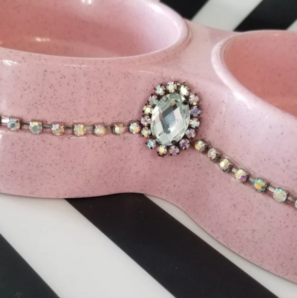 Pink bling pet bowls - Picture 5 of 5